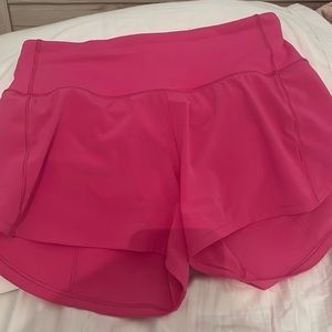 sonic pink mid rise speed ups 4”